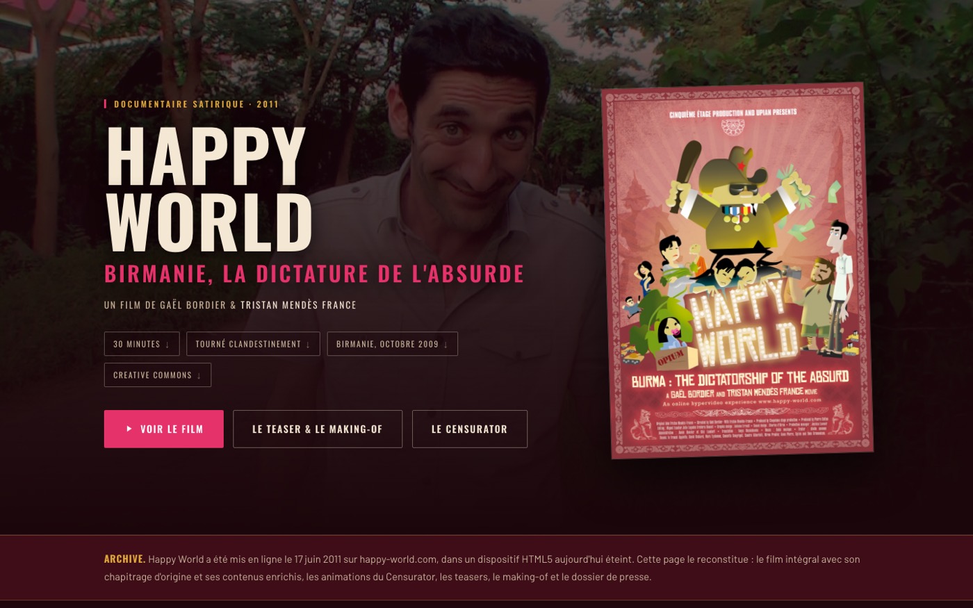 Happy World, le webdocumentaire