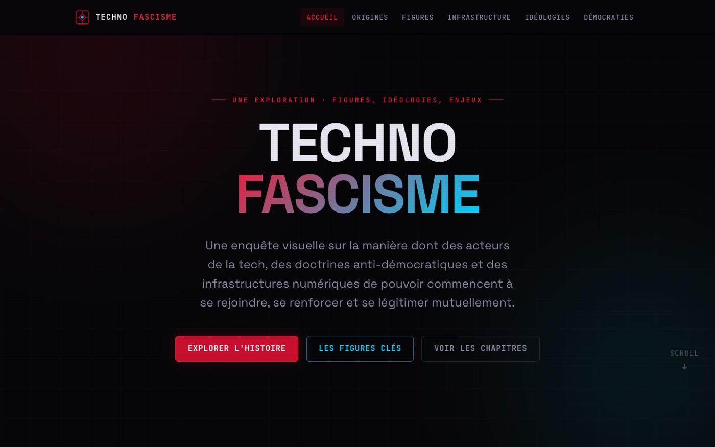 Technofascisme, cartographie d'un pouvoir émergent